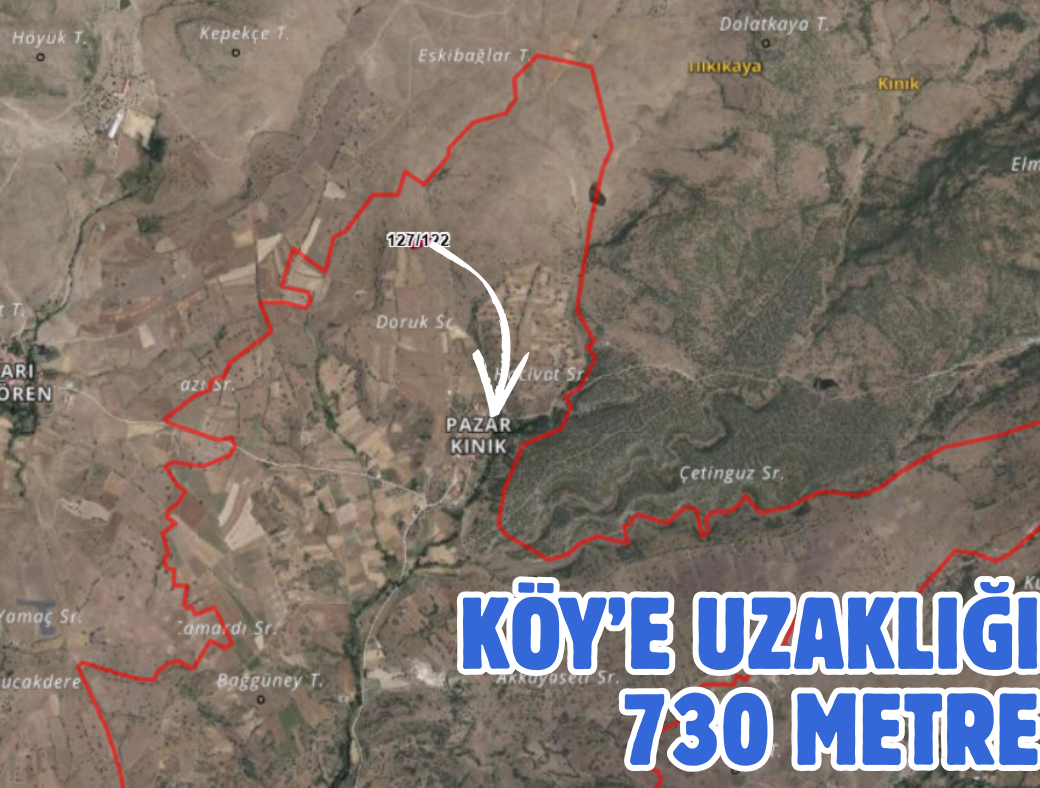 ANKARA KIZILCAHAMAM KINIK(PAZAR) 2.683 M² TARLAMIZ SATILIKTIR - ANKARA KIZILCAHAMAM fotoğraf 2